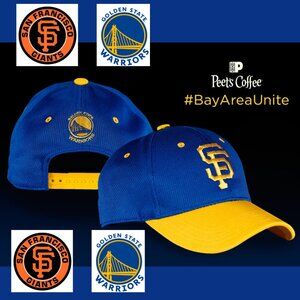 San Francisco Giants and Golden State Warriors Bay Area Unite Hat